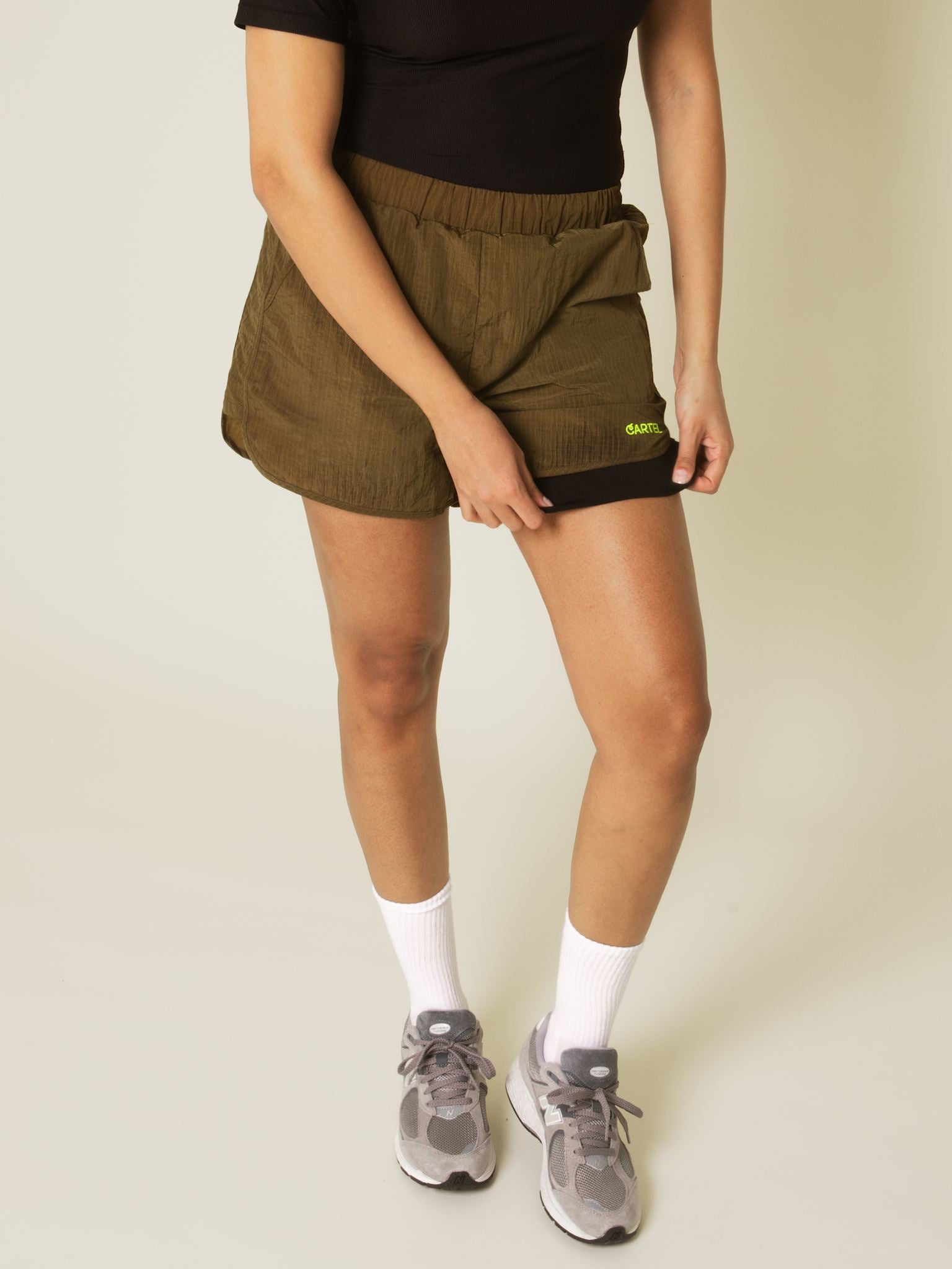 Blaze Parachute Shorts - Moss