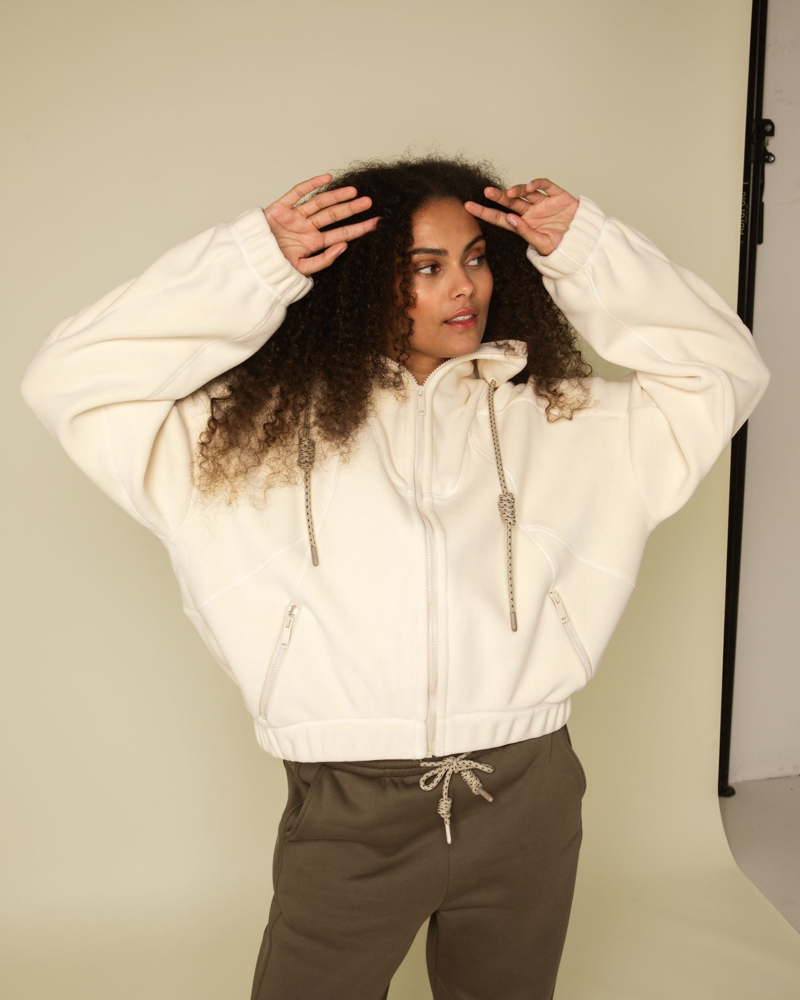 Range bonded fleece hooded jacket - Shell - Shell