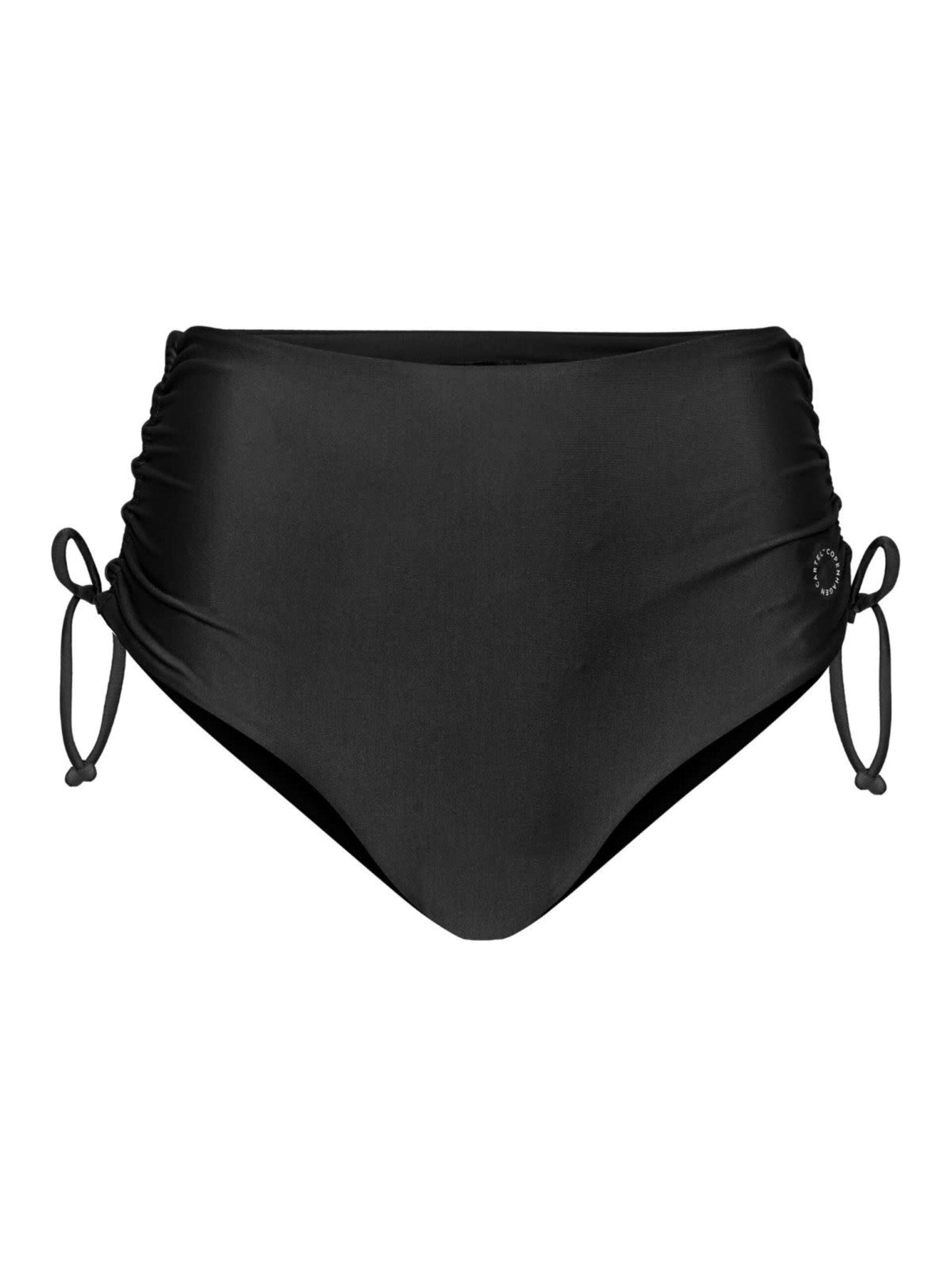 Wanita high-waist adjustable bikini bottom - Nero