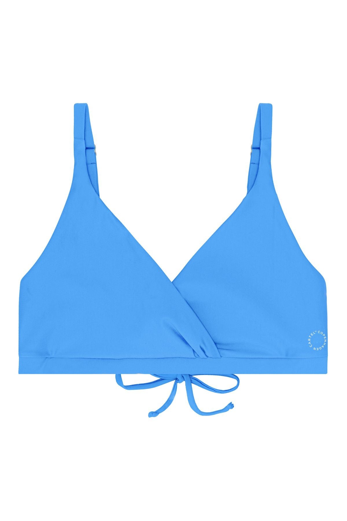 Istana draped bikini top - Sea