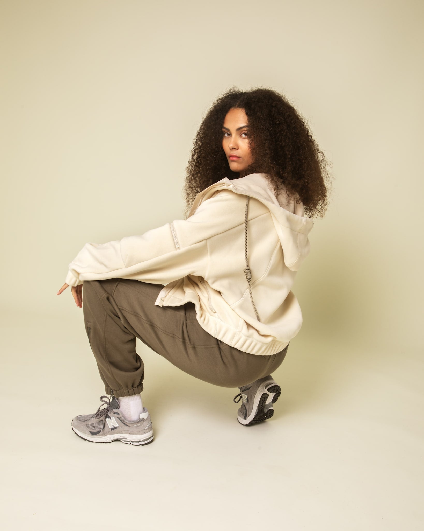 Range bonded fleece hooded jacket - Shell - Shell