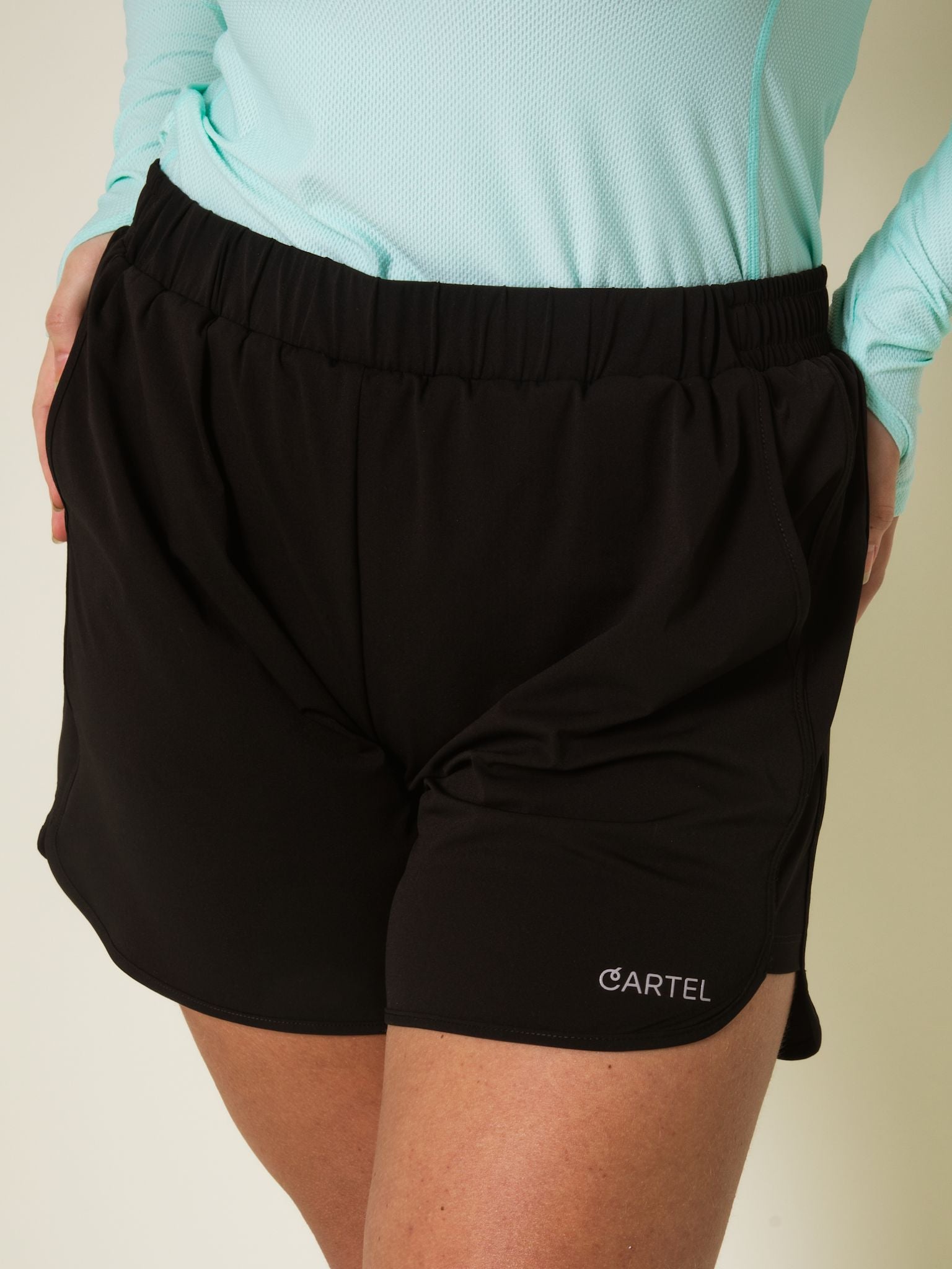 Traverse 2-in-1 sportivo shorts - Nero