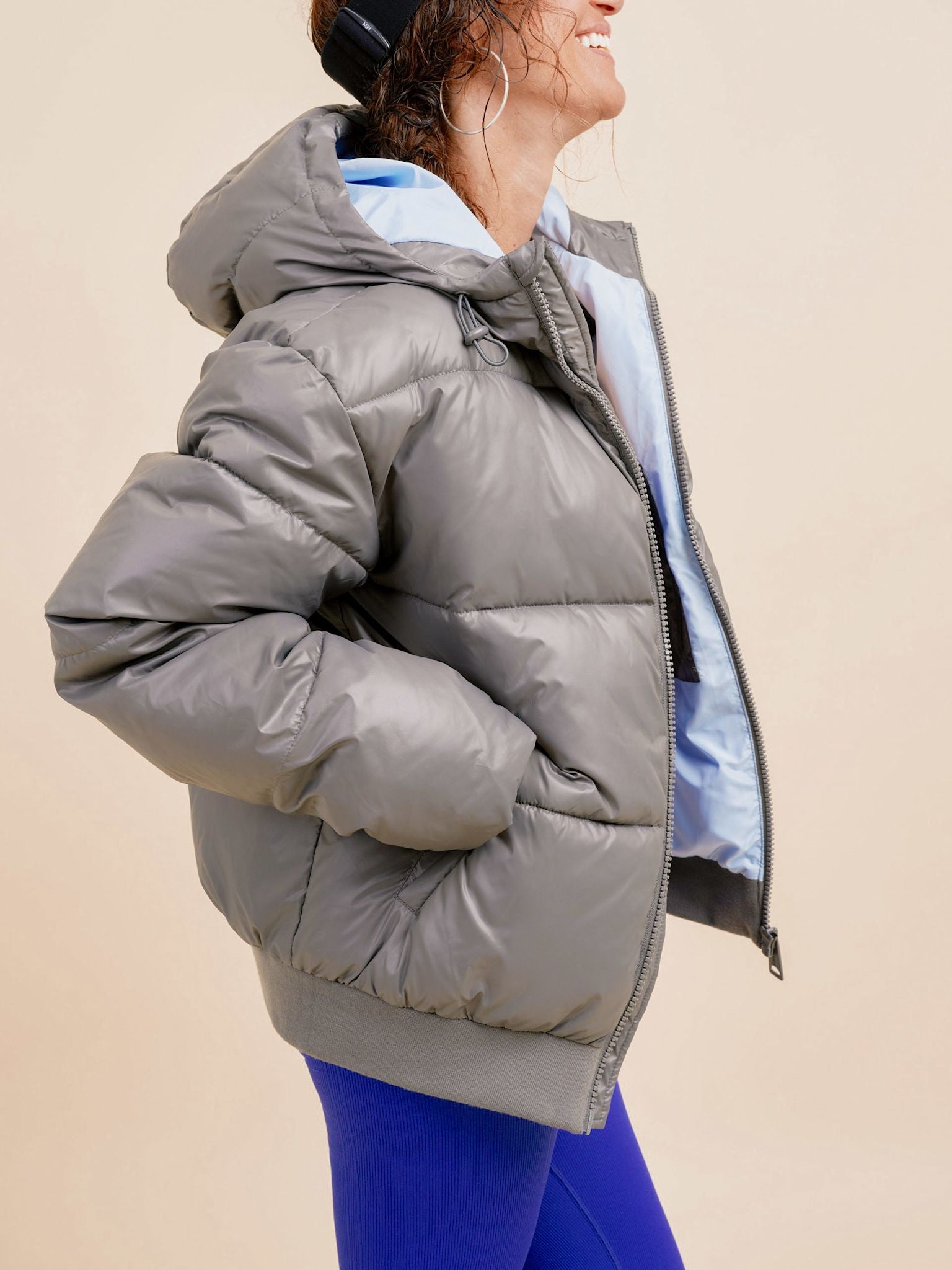 Polar Puffer Short - Slate