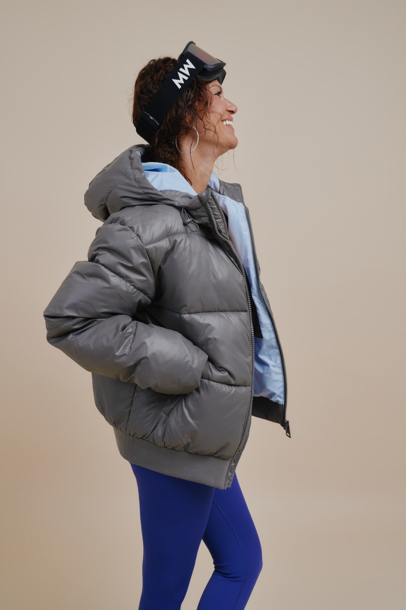 Polar Puffer Short - Slate