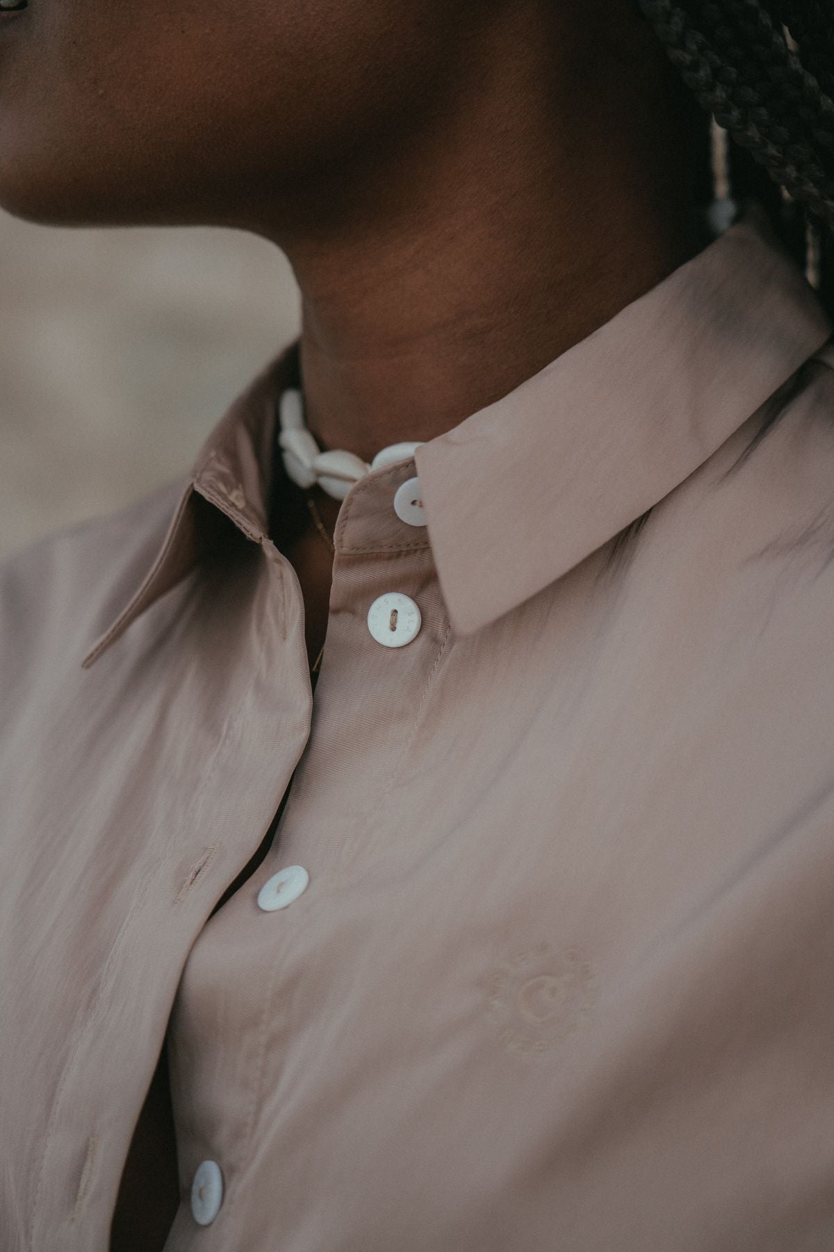 Wave shirt - Taupe