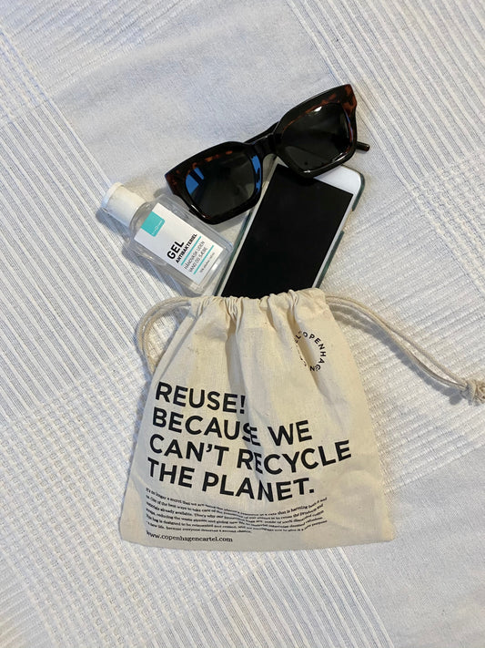 Zero Waste multi bag - beige af Copenhagen Cartel. Bæredygtig badetøj og sportstøj.