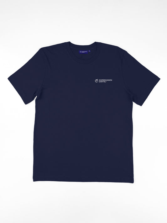 Organic cotton unisex Logo t-shirt - Ocean