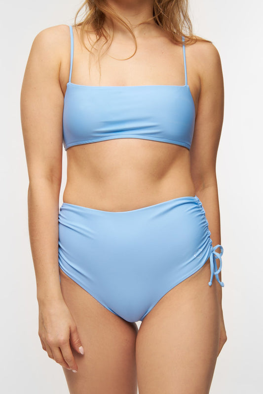 Wanita high-waist adjustable bikini bottom - Clear